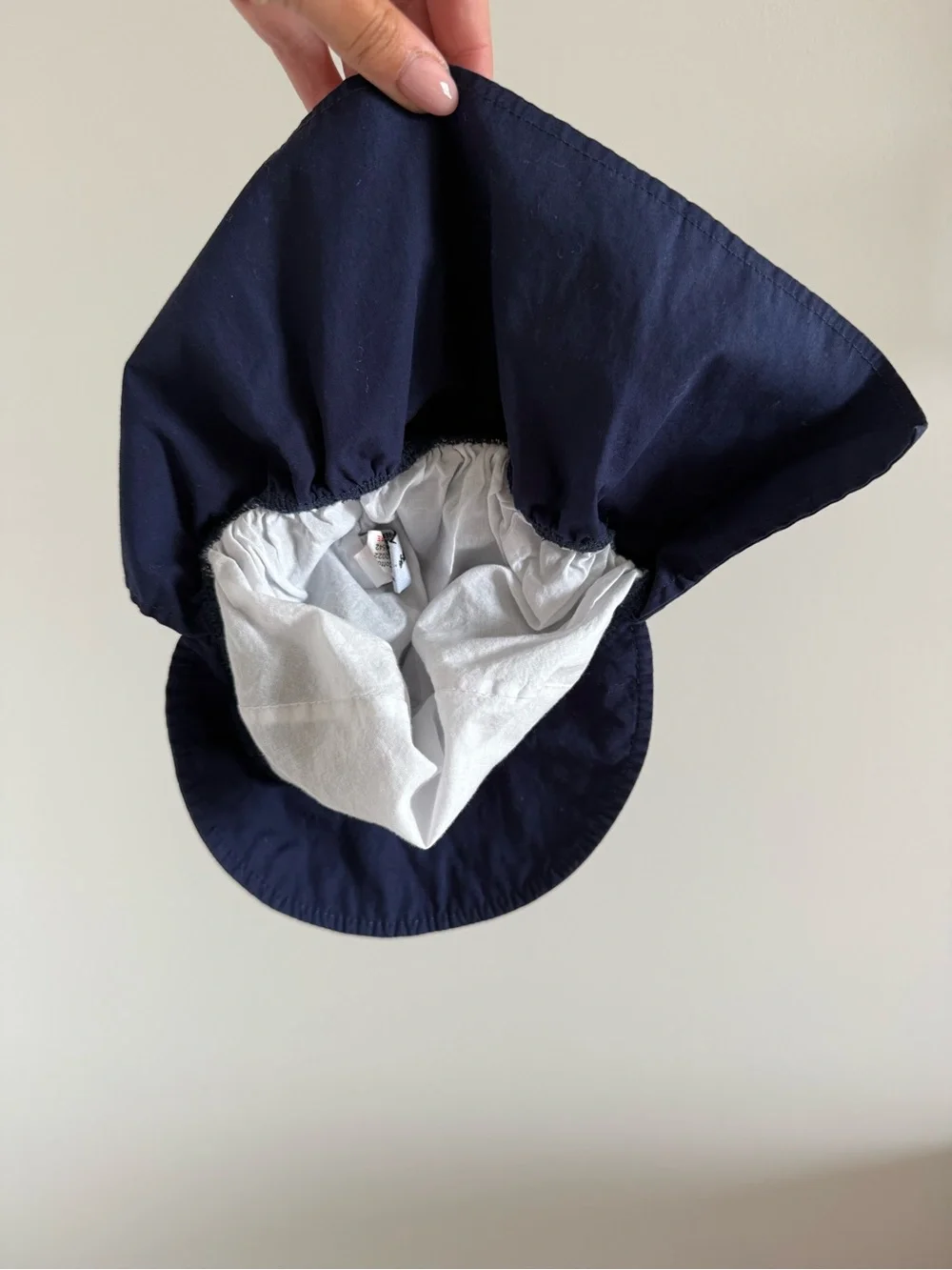 Flap Happy Navy Sun Hat for Baby Kids by Flap Happy Size XL